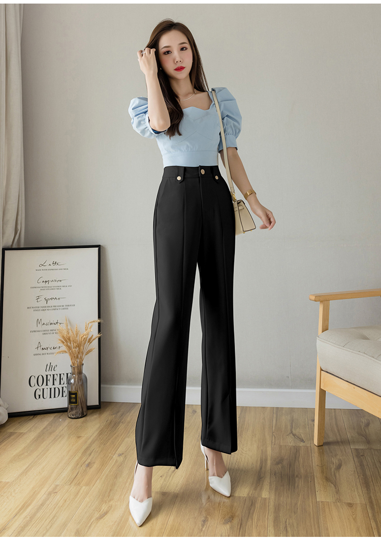 Quần tây nữ baggy Titishop QDN175