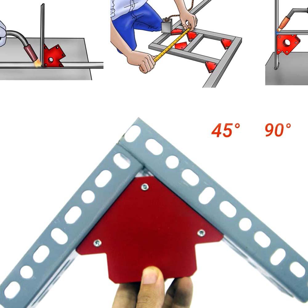 Giá đỡ hàn từ tính 50-LBS 9087 Hình dạng mũi tên cho nhiều góc