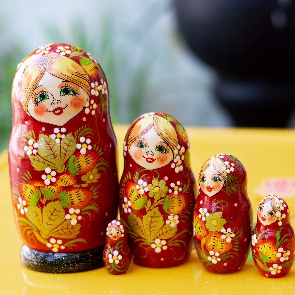 (CÓ VIDEO) CÁC BỘ BÚP BÊ NGA MATRYOSHKA CỰC ĐẸP VÀ DỄ THƯƠNG CHO BÉ