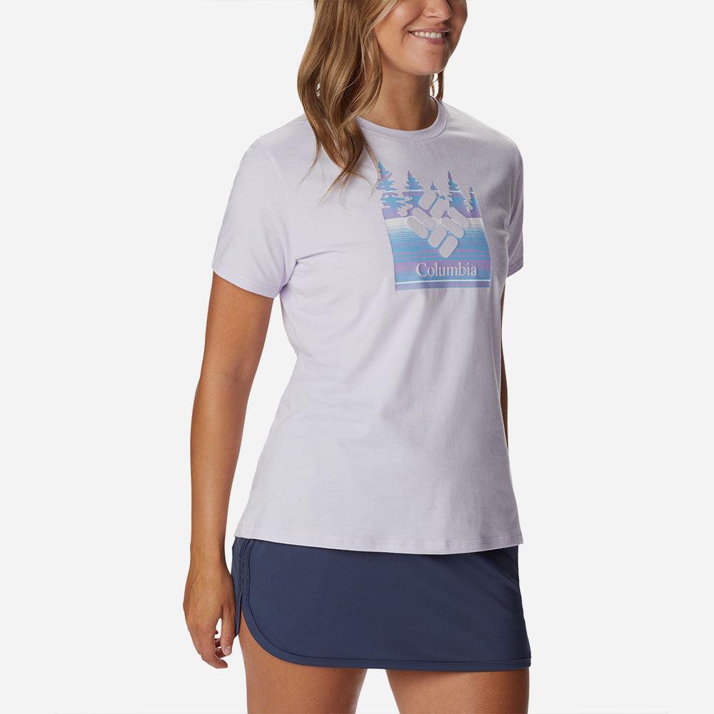 Áo thun ngắn tay thể thao nữ Columbia Sun Trek Graphic - 1931752568
