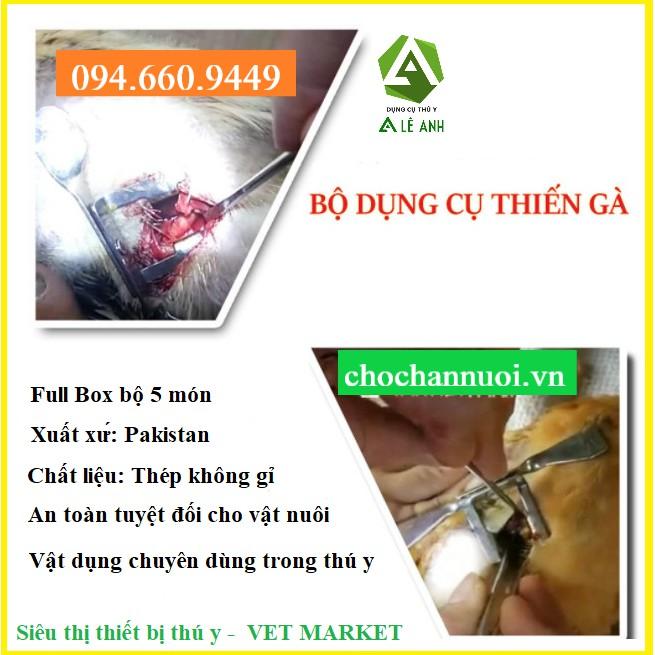 Bộ dụng cụ thiến gà