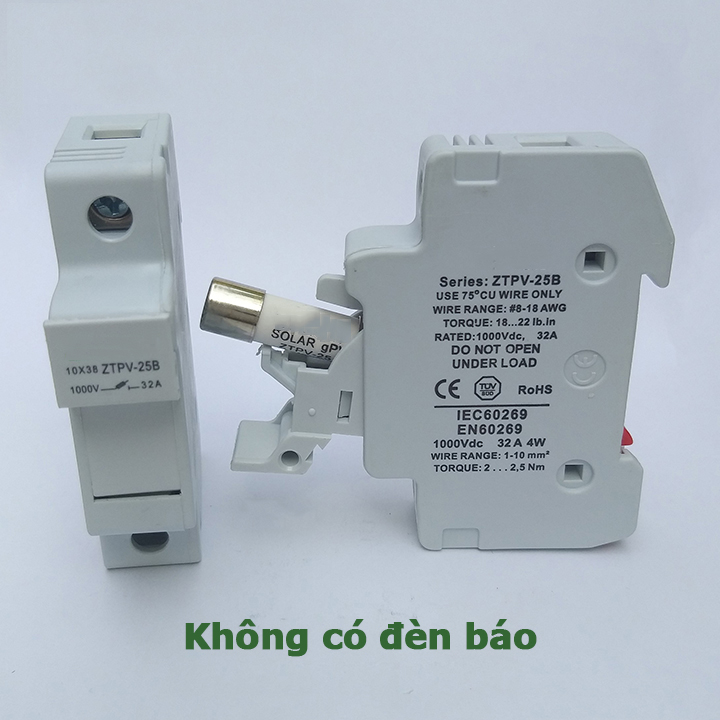 Bộ cầu chì LKET Solar 1000V DC cho điện năng lượng mặt trời 1A 2A 3A 4A 5A 6A 8A 10A 12A 15A 16A 20A