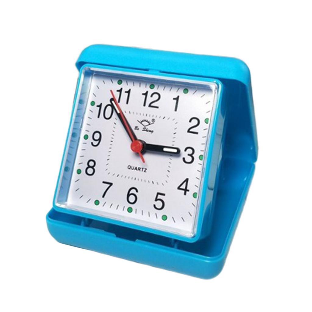 Mini Battery Travel Alarm Clock Classic Simple Square Mini Alarm-Clock