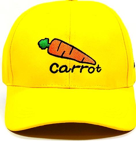 Nón kết/ Mũ lưỡi trai kaki thêu hình Carrot siêu xinh NON0252V