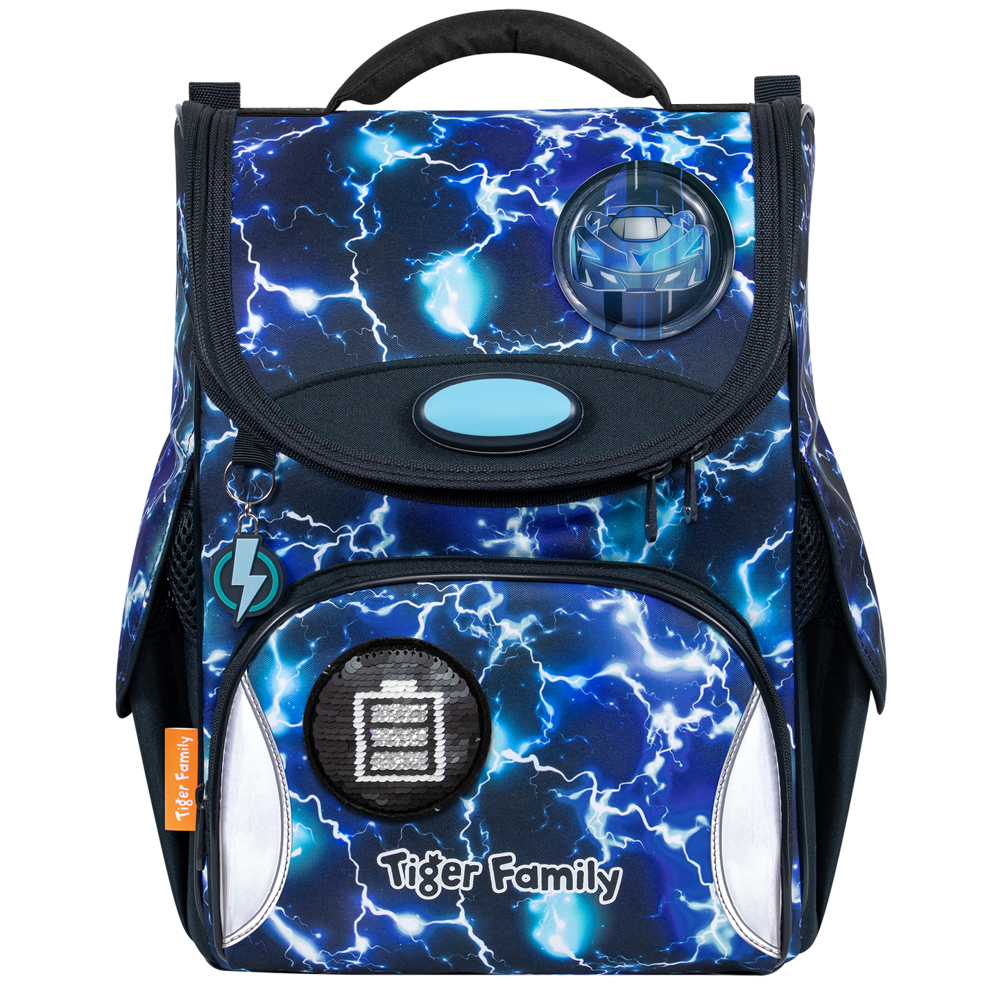 Ba Lô Chống Gù Nature Quest Schoolbag Pro - Lightning Strike - Go Green - Tiger Family TGNQ-086A
