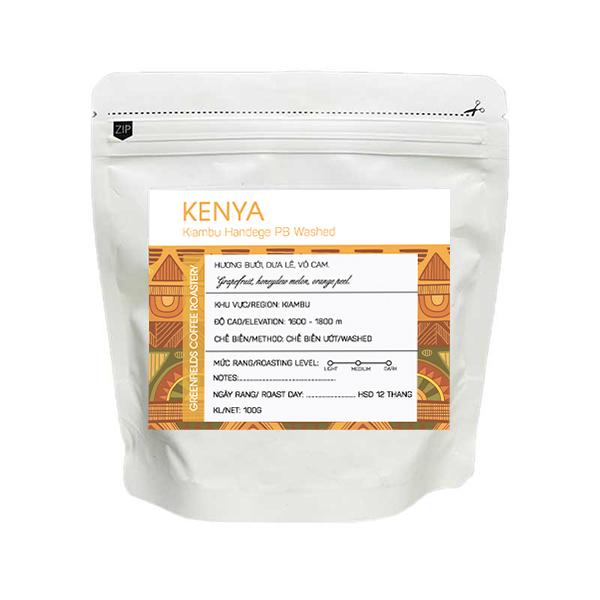 Cà phê Kenya Kiambu Handege PB 100g