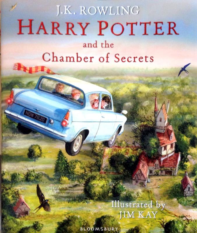 Sách Harry Potter Part 2: Harry Potter And The Chamber Of Secrets (Hardback) Illustrated Edition (Harry Potter và Phòng chứa bí mật) (English Book)