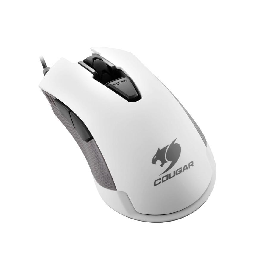 Chuột Cougar 500M White RGB Led - Avago A3090 Optical Gaming Mouse- HÀNG CHÍNH HÃNG