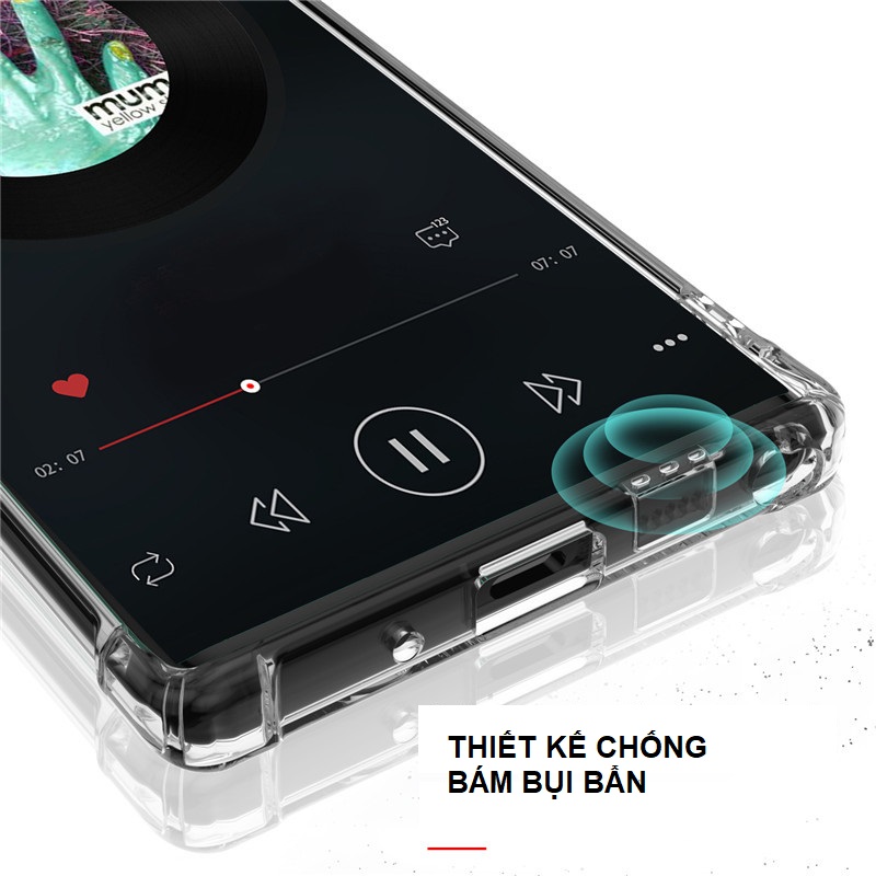 Ốp Lưng Case TPU Dẻo Chống Sốc Dành Cho Samsung Galaxy Note 10 Plus (Trong Suốt)