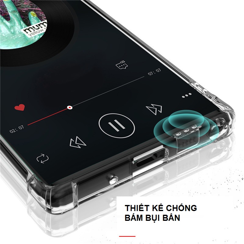 Ốp Lưng Case TPU Dẻo Chống Sốc Dành Cho Samsung Galaxy Note 10 Plus