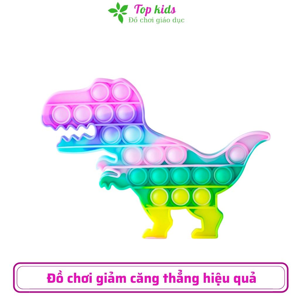 Pop it giá rẻ đồ chơi giáo dục thông minh phát triển trí tuệ giải trí giảm căng thẳng xả stress