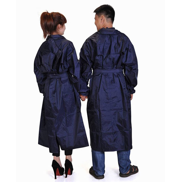 Áo Mưa Măng Tô Vải Dù 1m6 Không Thấm Nước