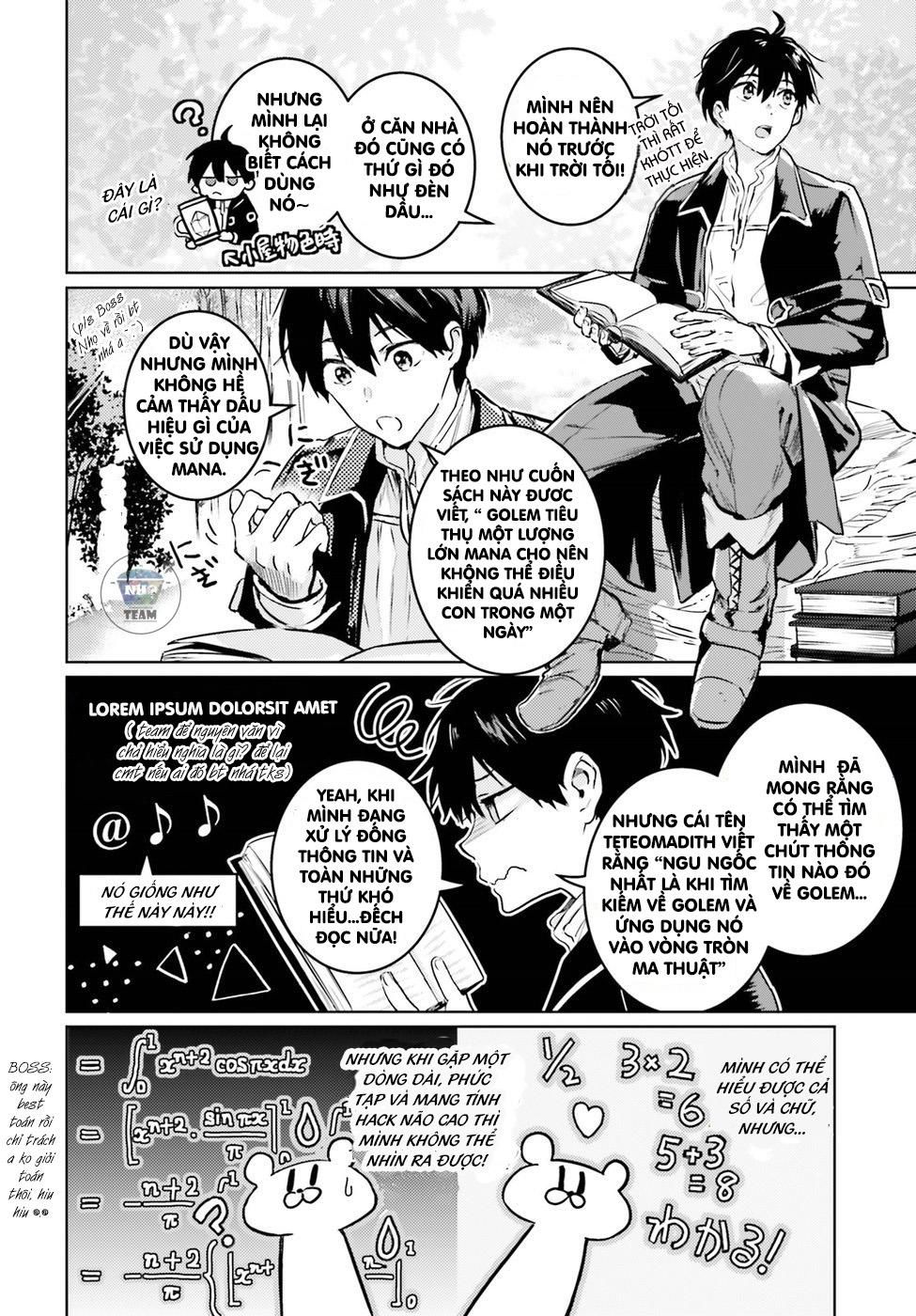 the sorcerer king of destruction and the golem of the barbarian queen chapter 2.2 4