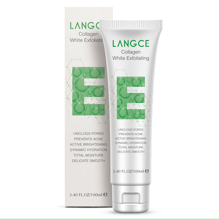 TẨY TẾ BÀO CHẾT COLLAGEN TRẮNG DA LANGCE - LANGCE COLLAGEN WHITE EXFOLIATING 100ML