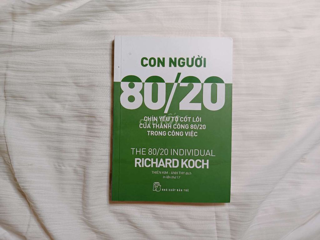 Sách Con người 80/20: 9 yếu tố cốt lõi của thành công 80/20 trong công việc