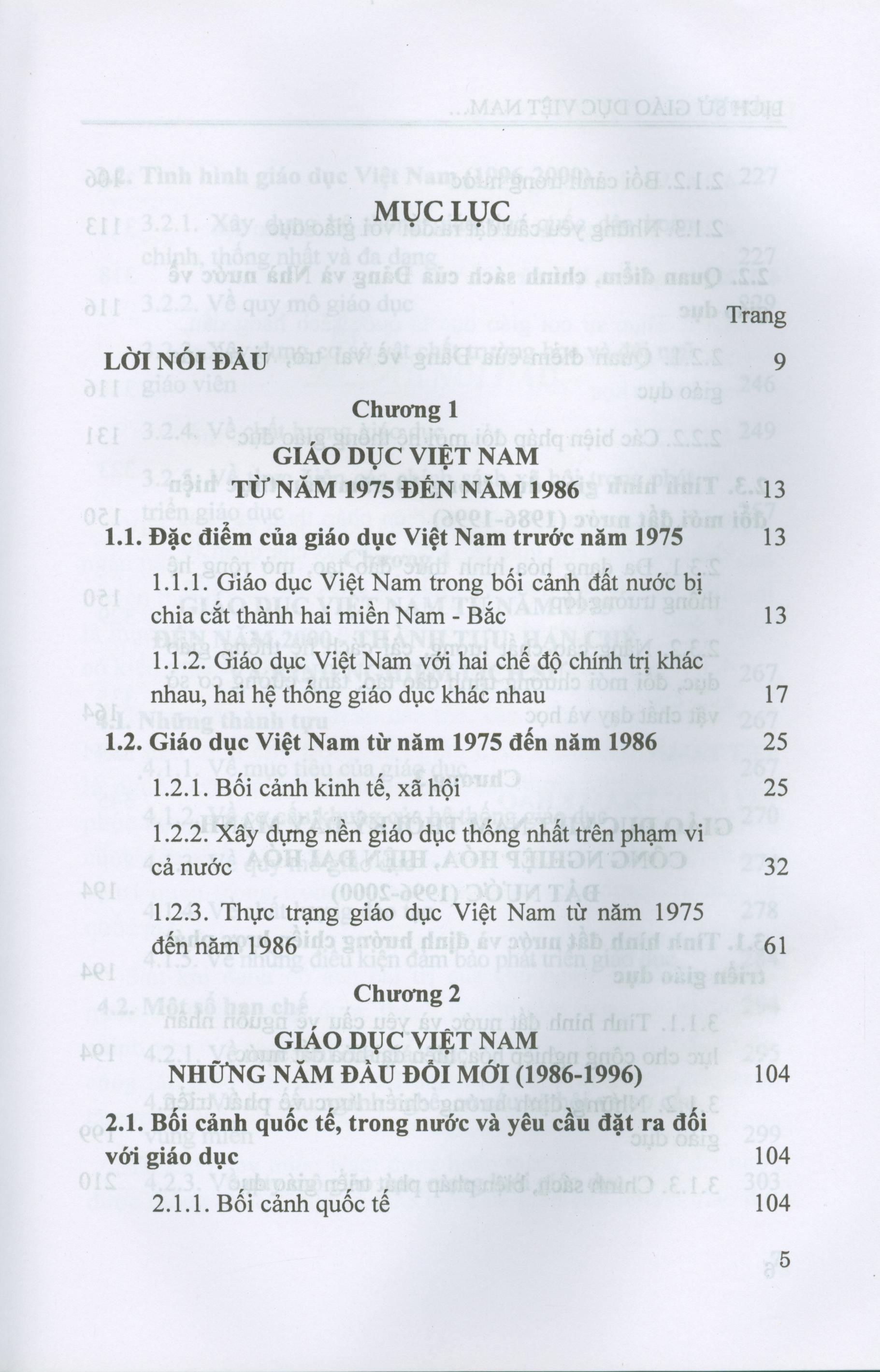 Lịch Sử Giáo Dục Việt Nam Từ Năm 1975 Đến Năm 2000