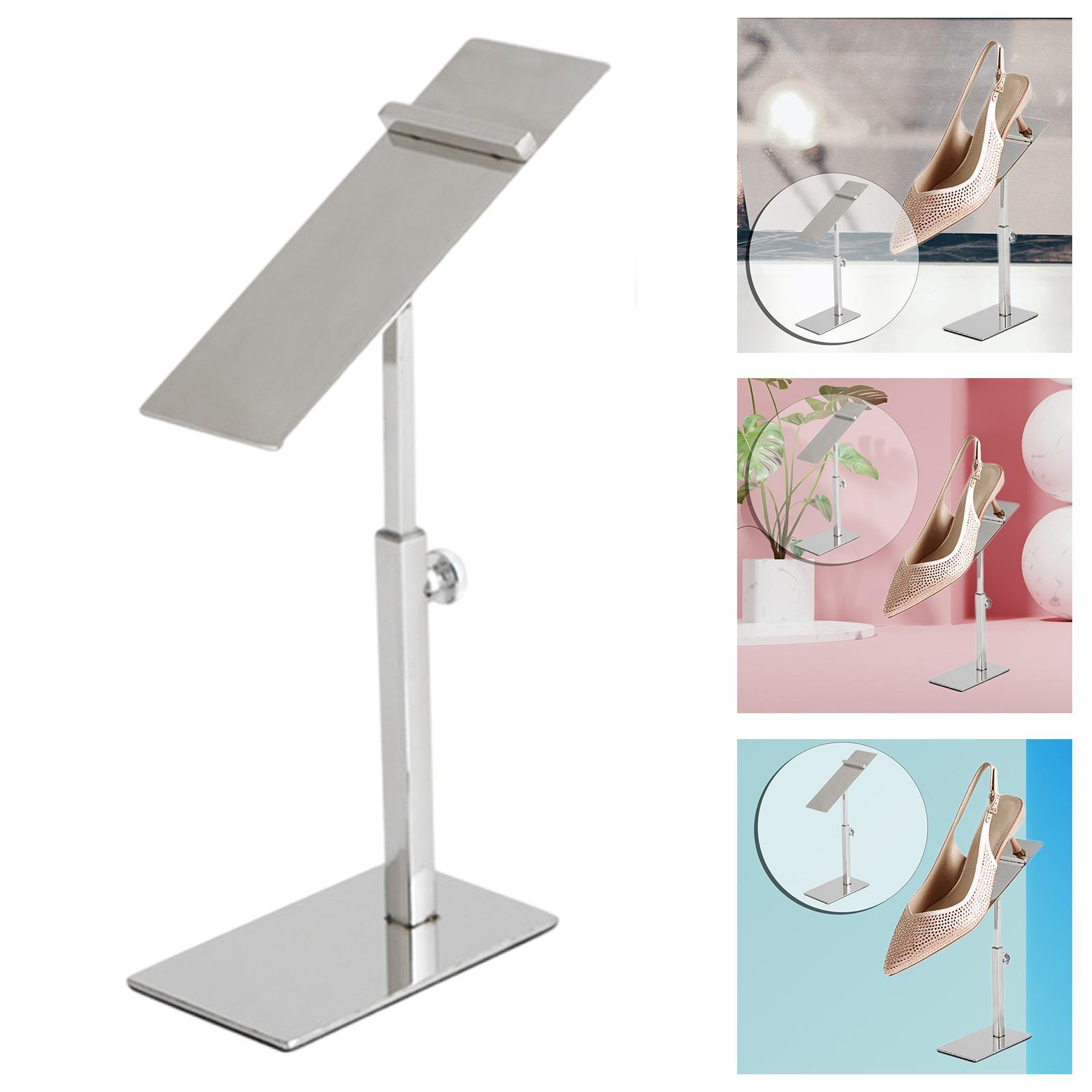 Shoe Display Stand, Shoe Display Rack Holder, Metal Display Stands, Shoe Store Display Stands for Women's Sandal, Sports Shoes