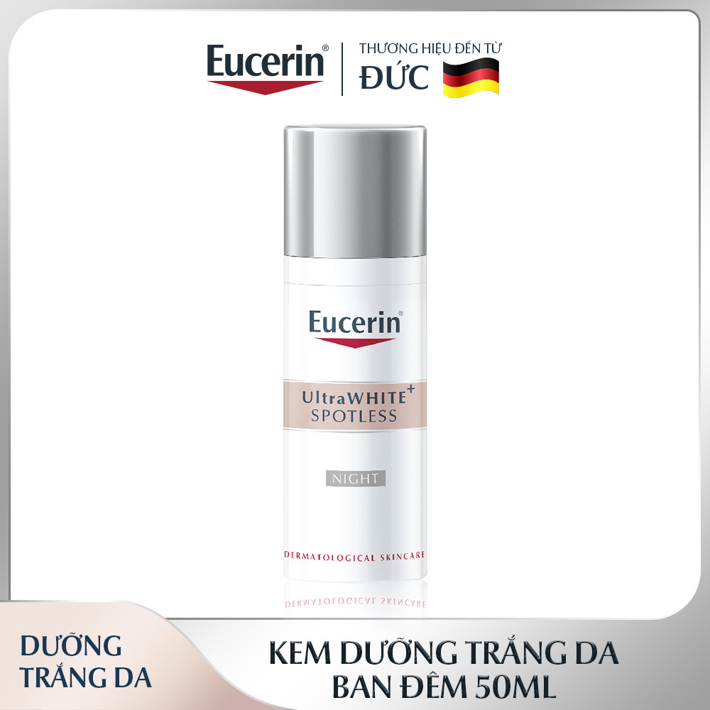 Kem Dưỡng Trắng Da Ban Đêm Eucerin UltraWHITE+ SPOTLESS Night 50ml