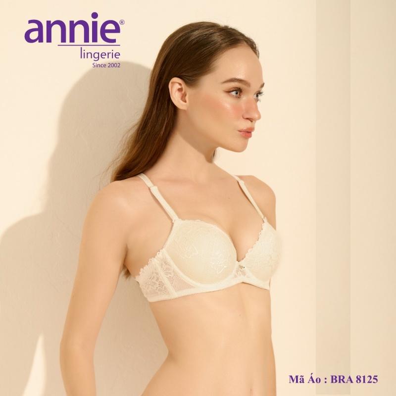 Áo Ngực Phối Ren Mút Dày Siêu Push-Up annie bra 8125 Chất Liệu Cao Cấp Thoáng Khí Mềm Mại Sang Trọng Quyến Rũ Thời Trang