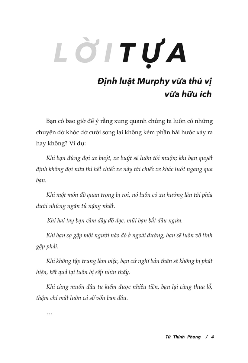 Định Luật Murphy - Mọi Bí Mật Tâm Lý Thao Túng Cuộc Đời Bạn - AZ