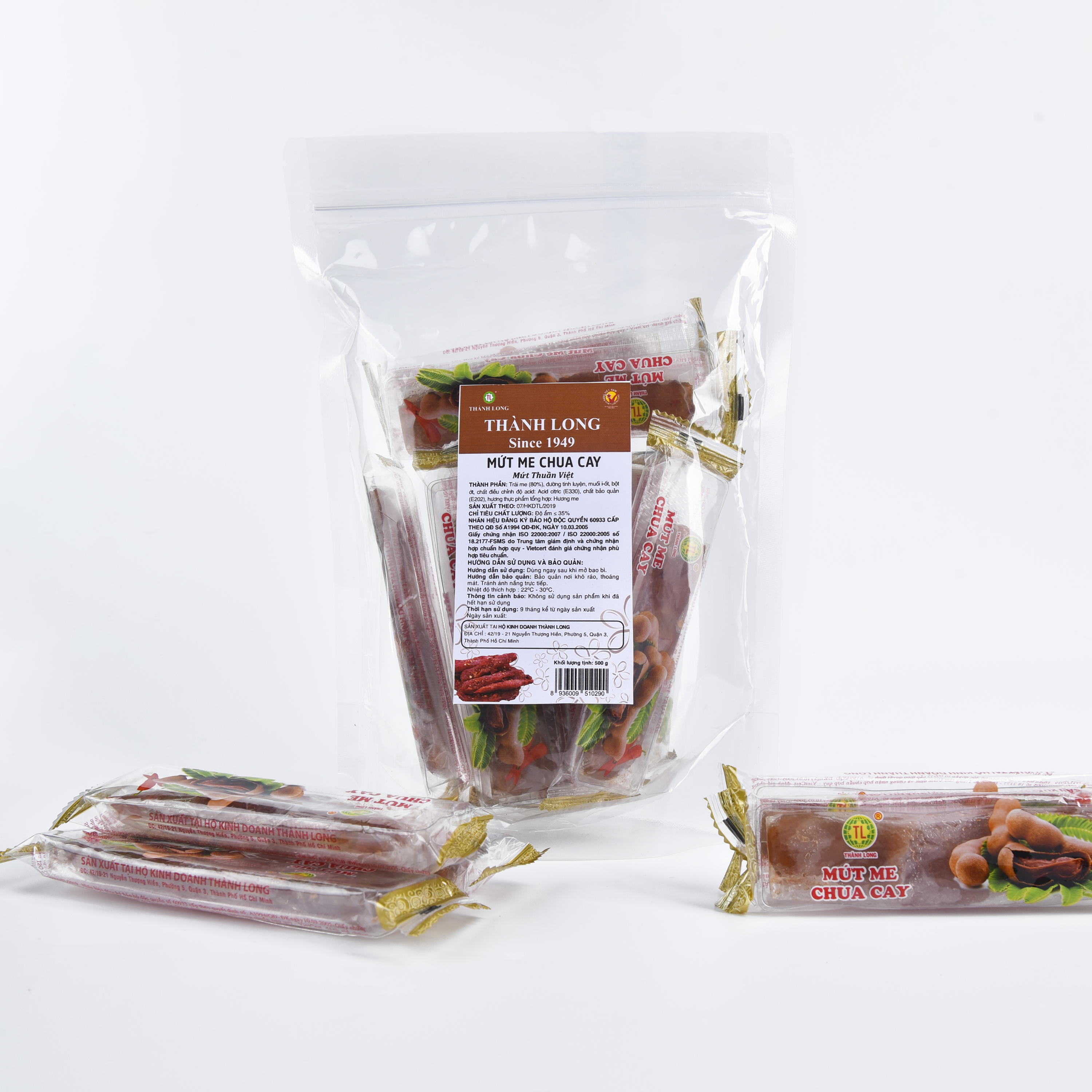 MỨT ME CHUA CAY THÀNH LONG 200G - VIỆT NAM