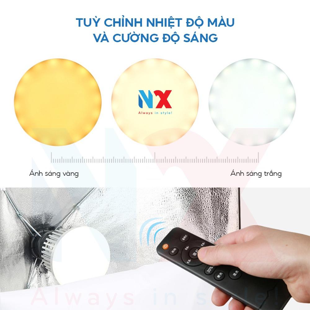 Bóng đèn Led công suất lớn E27 105W 3200K-5500K có điều khiển từ xa