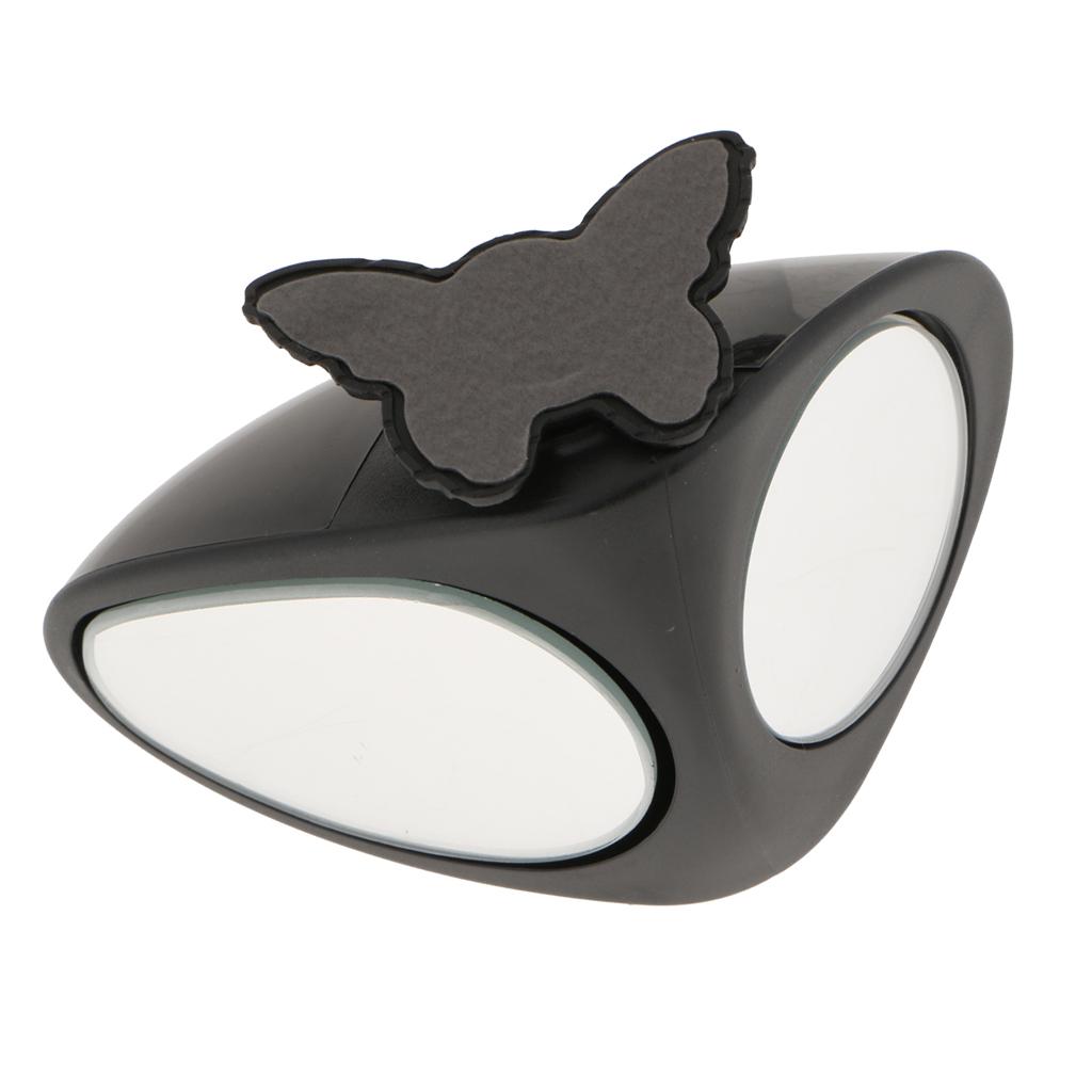 Waterproof Mirror - 2 in 1 Car Blind Spot Mirror Wide Angle Mirror 360 Rotation Adjustable Convex Rear View Mirror View Front Wheel Car Mirror