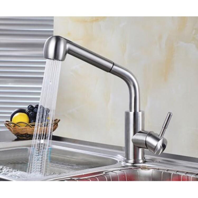 VÒI CHÉN DÂY RÚT HÌNH BÚA INOX 304