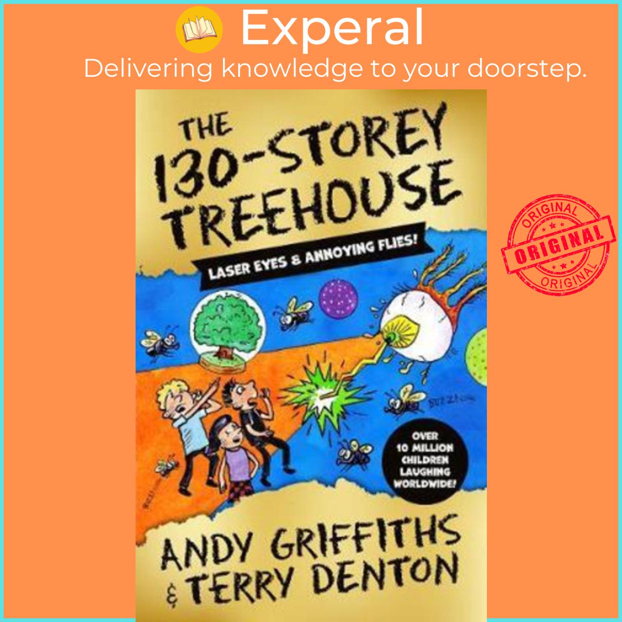 Sách - The 130-Storey Treehouse by Andy Griffiths UK edition, paperback