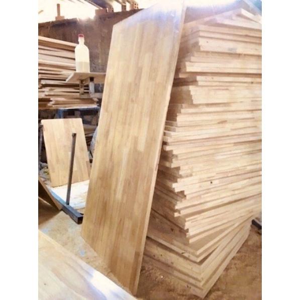 Mặt bàn gỗ cao su kích 50x70