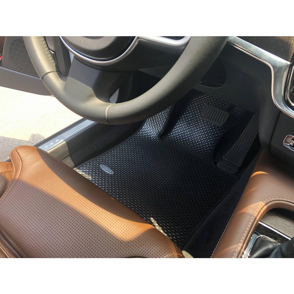 Thảm lót sàn ô tô KATA cho xe Volvo V90 - Khít với sàn xe, Chống trơn, Không mùi, Không ẩm mốc