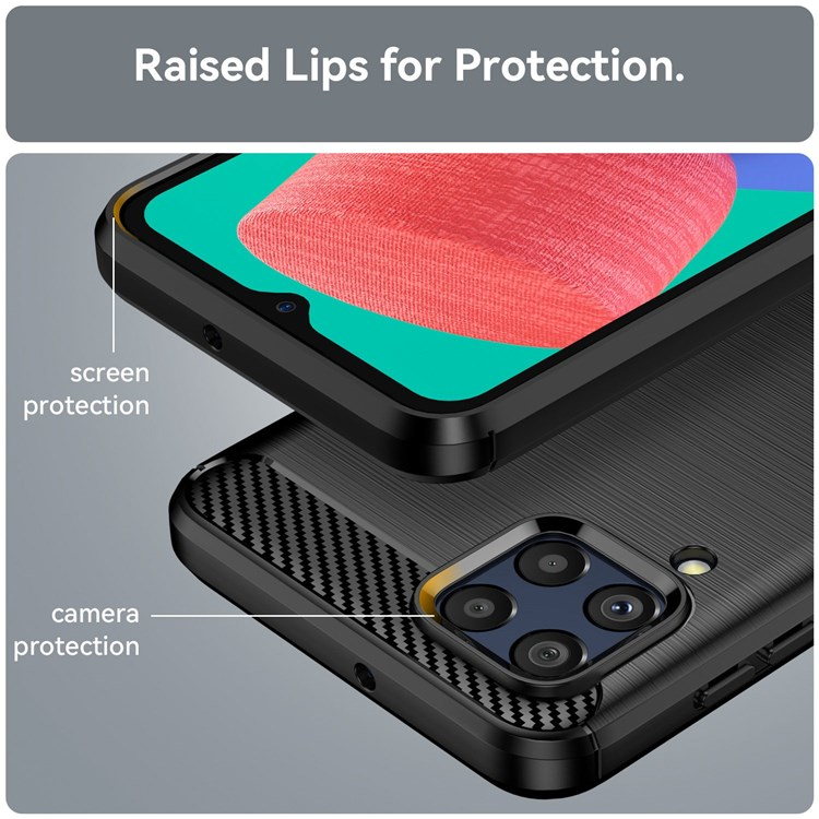 Ốp lưng chống sốc cho Samsung Galaxy A12 hiệu Likgus vân kim loại , chống sốc chuẩn quân đội, chống va đập - hàng nhập khẩu