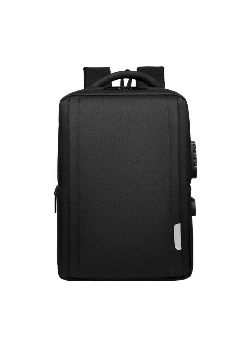 Balo đựng Macbook, Laptop 17.3 inch khóa mật mã, khe cắm tai nghe kèm cáp sạc ẩn