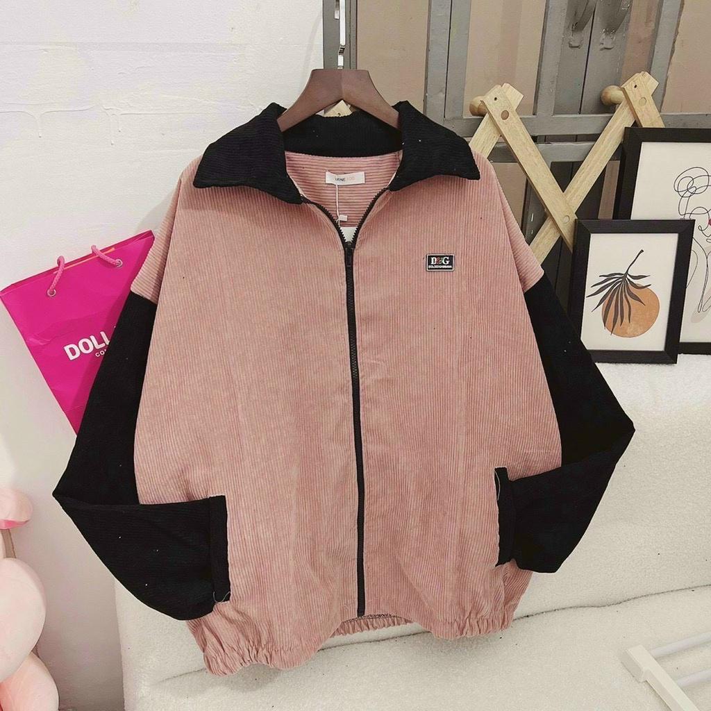 ÁO KHOÁC NHUNG CỔ BẺ THỜI TRANG NỮ SIÊU XINH - THỜI TRANG XỊN XÒ , TON DÁNG HOTTREND CHO CÁC BẠN TRẺ