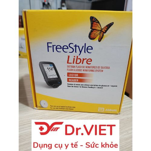 Đầu Đọc reader Cầm Tay Freestyle Libre - Hệ Thống Đo Và Theo Dõi Đường Huyết Không Đau không chích máu
