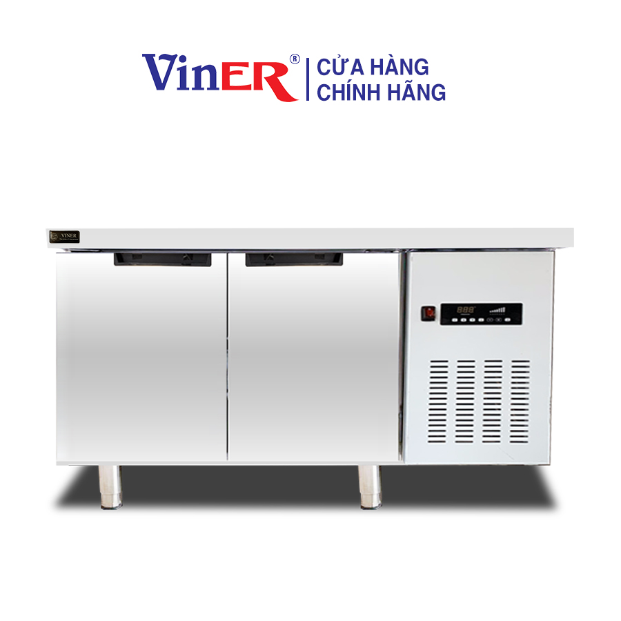 [HÀNG CHÍNH HÃNG] Tủ bàn đông 1m2 lạnh trực tiếp Viner