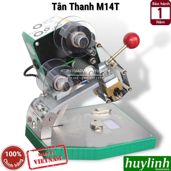 Máy in đóng date bằng tay Tân Thanh M14T - Hàng chính hãng