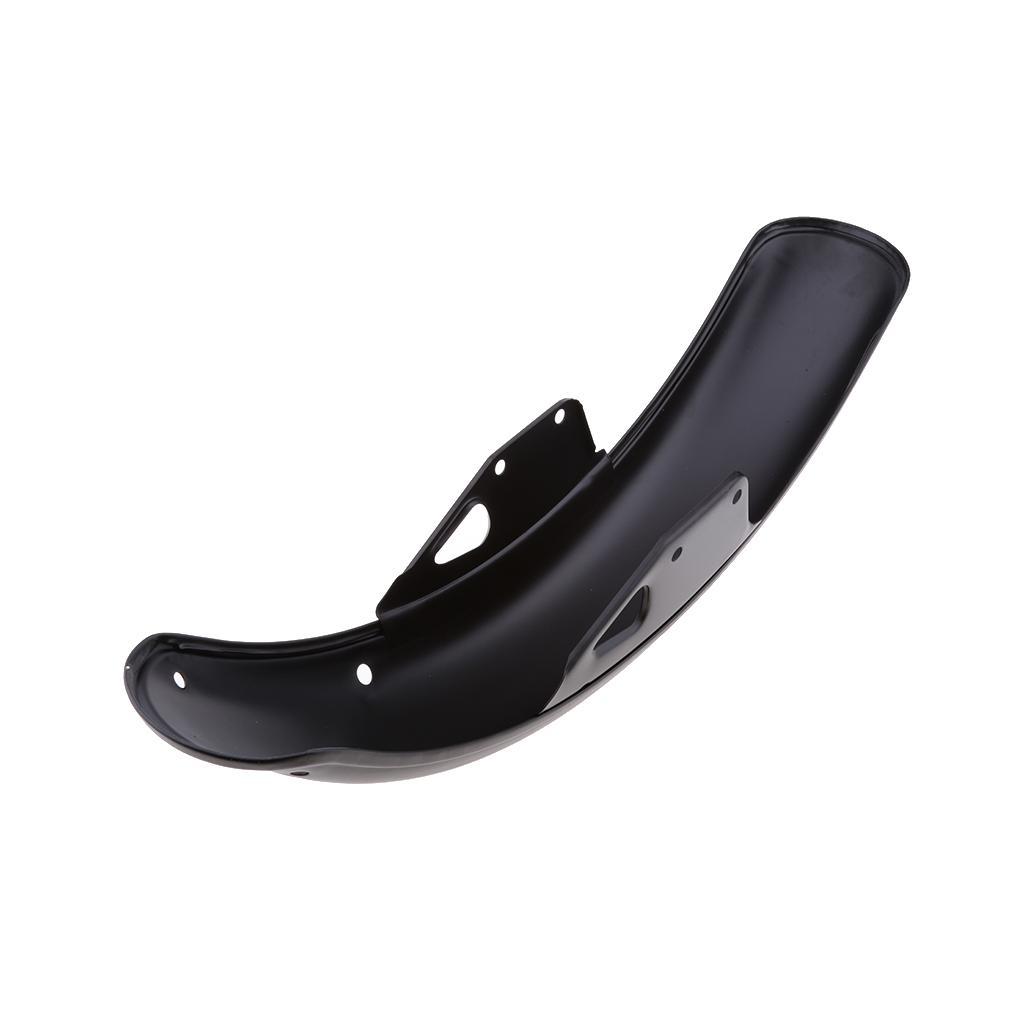 Motorcycle Front Mudguard Guard Metal Steel for for Suzuki GN125 Black