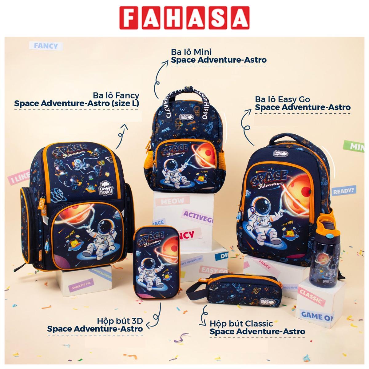 Ba Lô Fancy Space Adventure - Astro - Size L - Clever Hippo BS1237/BLUE