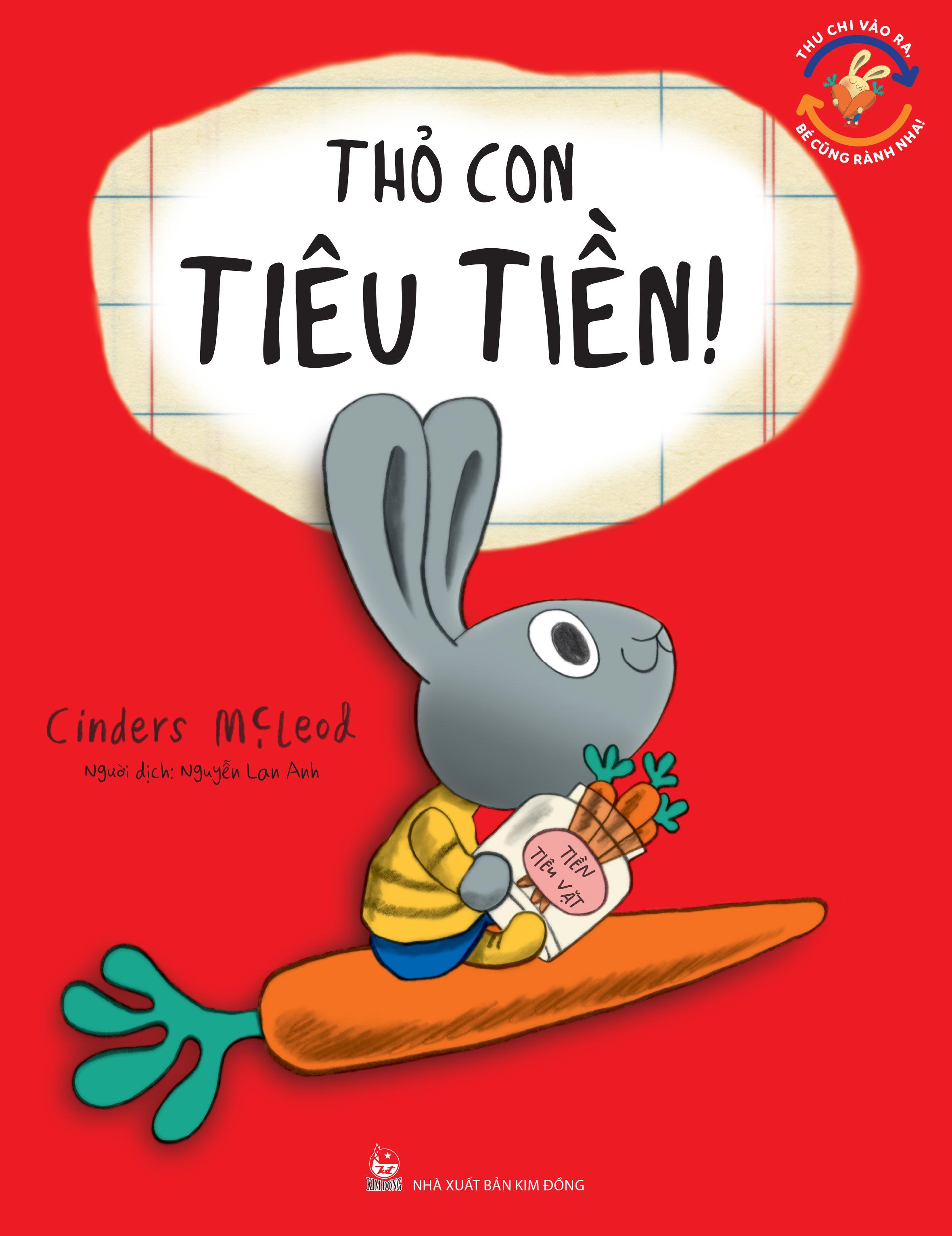 Sách - Thu Chi Vào Ra, Bé Cũng Rành Nha! - Thỏ Con Tiêu Tiền
