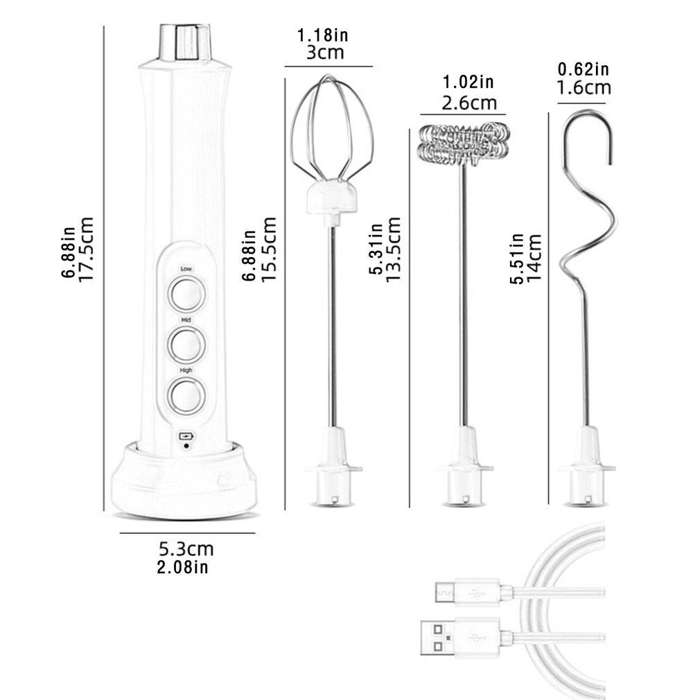 Mới Nhất 2021 Sạc Bền Thiết Thực Nhanh Và Lao Động Tiết Kiệm Điện Gia Đình Đánh Sữa Cà Phê Sữa Phối