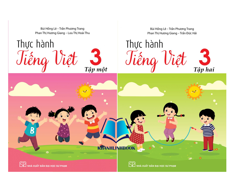 Sách - Combo Thực Hành Tiếng Việt Lớp 3 - Tập 1 + 2
