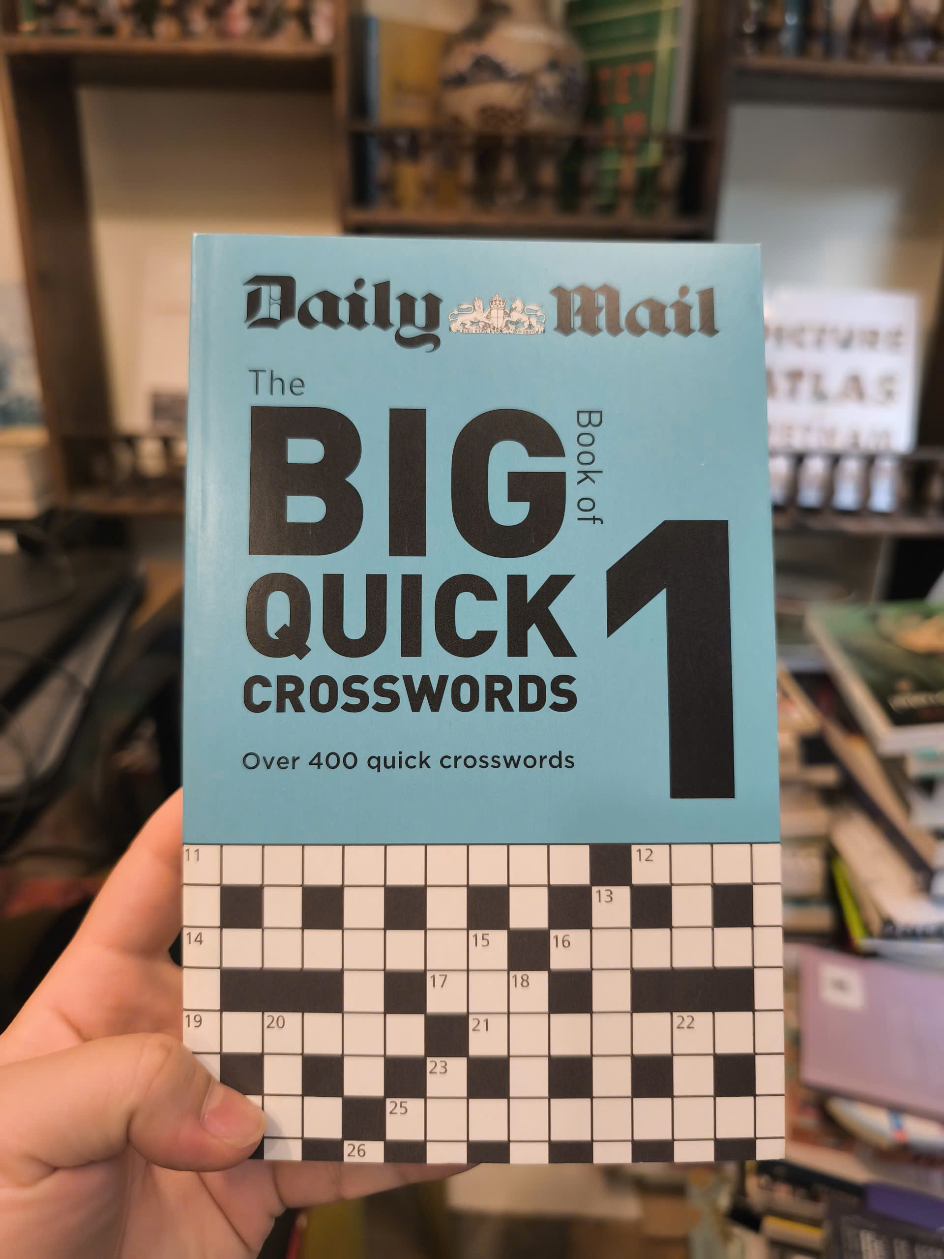 Sách - Big Book of Quick Crosswords 1 | Games / Ngoại văn Nhập khẩu UK / Trò chơi ô chữ giải trí