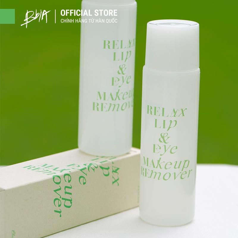 Dầu Tẩy Trang Bbia Relax Lip&Eye Makeup Remover 100ml