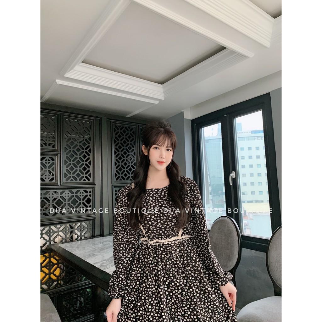 Đầm maxi dáng suông viền eo