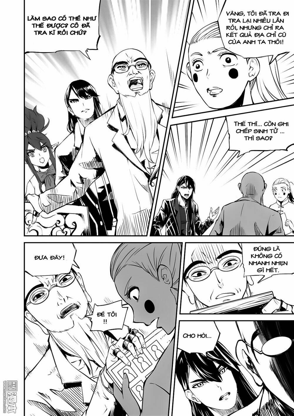 dịch vụ giao hàng âm dương chapter 14 15