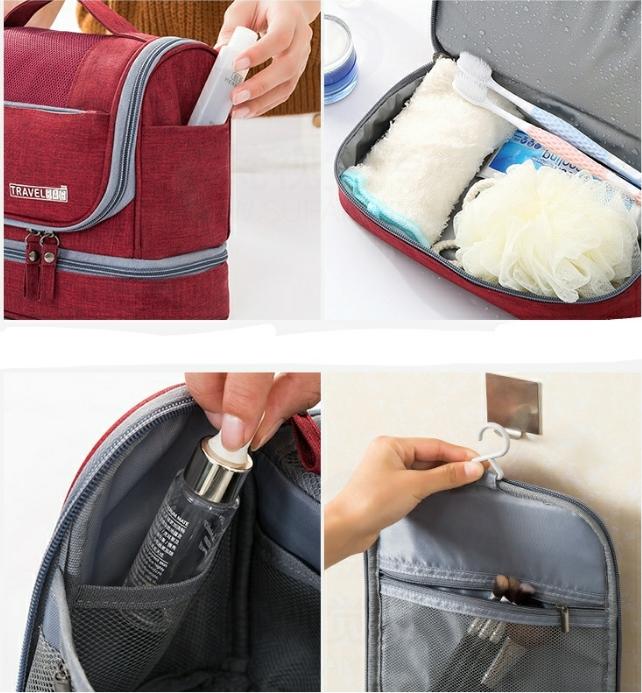 Túi Du Lịch Cao Cấp Travel Bag Nhiều Ngăn Có Quai Xách Và Móc Treo