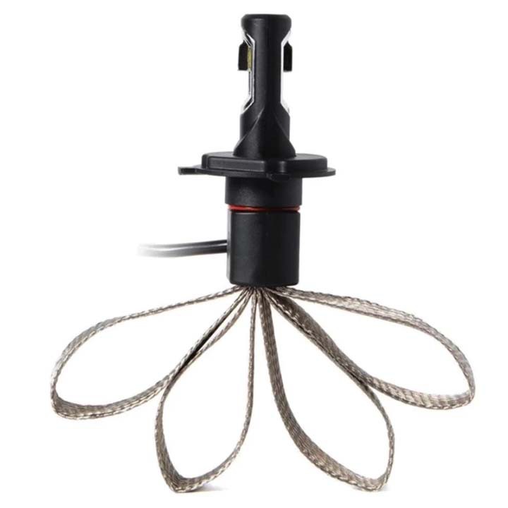 Đèn led Headlight S7 chân đèn H4 ô tô/ xe máy - chân đèn nhôm tản nhiệt