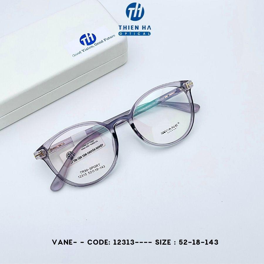 Gọng kính mắt THIÊN HÀ OPTICAL dáng oval mèo chất liệu nhựa dáng tròn nhiều màu VANE 12313