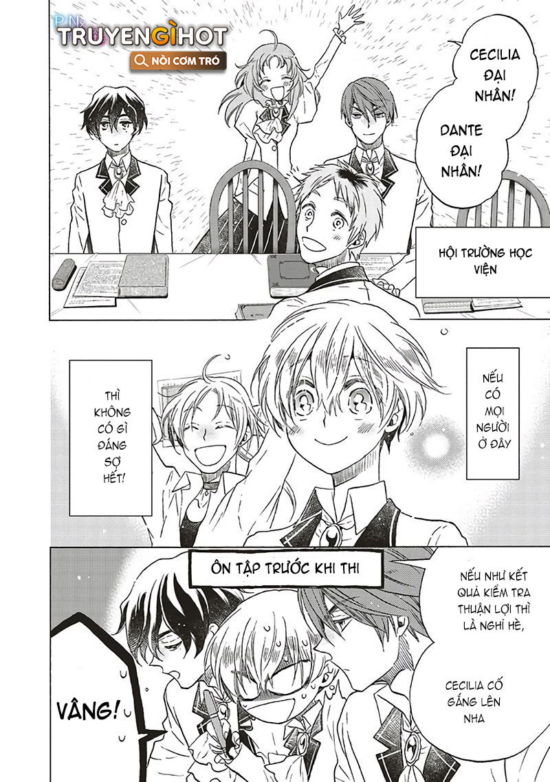 kẻ phản diện, cecilia silvie, không muốn chết, thế nên cô đã cải nam trang chapter 13.2 16
